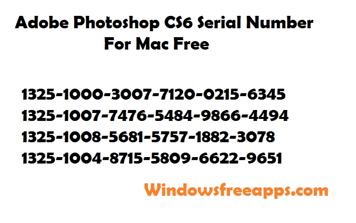 Adobe Get Serial Number Photoshop